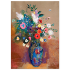 Tableau Bouquet de fleurs — Odilon Redon, tirage sans cadre | INKONAL