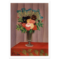 Tableau Bouquet de fleurs — Henri Rousseau, tirage sans cadre | INKONAL