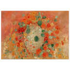 Tableau Capucines — Odilon Redon, tirage sans cadre | INKONAL