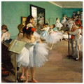 Tableau La Classe de danse — Edgar Degas, tirage sans cadre | INKONAL