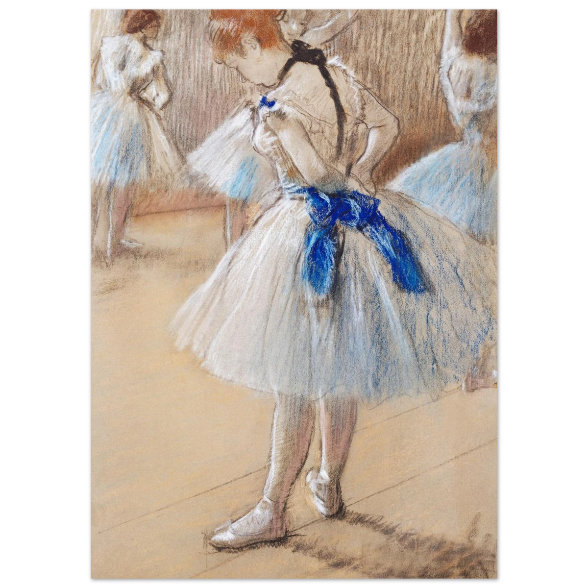 Tableau Danseuse — Edgar Degas, tirage sans cadre | INKONAL