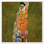 Tableau L'Espoir II — Gustav Klimt, tirage cadre blanc | INKONAL