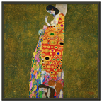 Tableau L'Espoir II — Gustav Klimt, tirage cadre noir | INKONAL