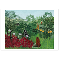 Tableau Forêt tropicale avec singes — Henri Rousseau, tirage sans cadre | INKONAL