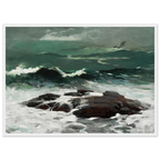 Tableau Grain d'été — Winslow Homer, tirage cadre blanc | INKONAL