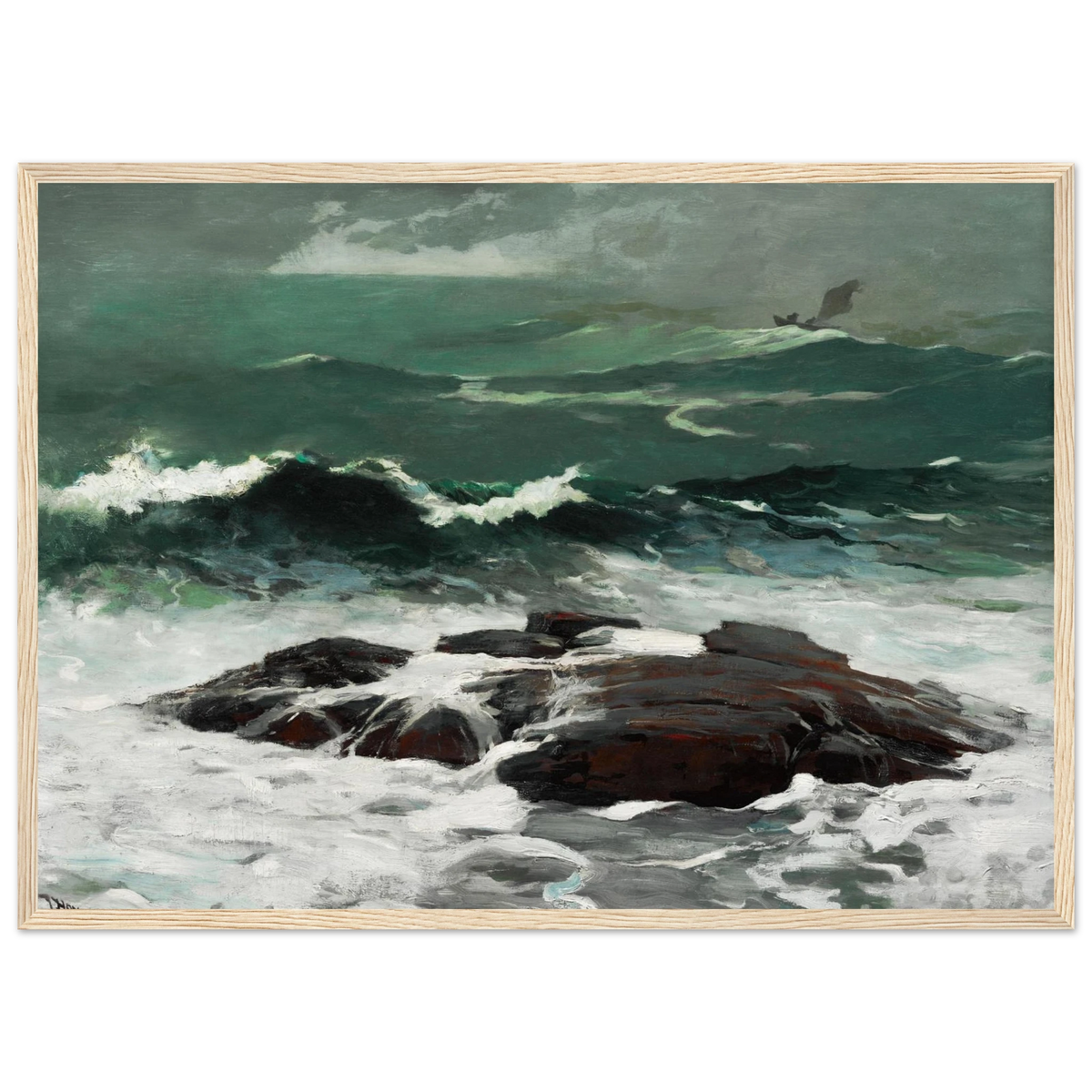 Tableau Grain d'été — Winslow Homer, tirage cadre bois | INKONAL