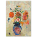 Tableau Grand vase de fleurs — Odilon Redon, tirage sans cadre | INKONAL