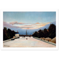 Tableau La Tour Eiffel — Henri Rousseau, tirage sans cadre | INKONAL