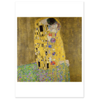 Tableau Le Baiser — Gustav Klimt, tirage sans cadre | INKONAL