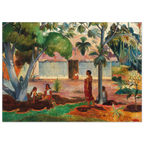Tableau Le Grand Arbre — Paul Gauguin, tirage sans cadre | INKONAL