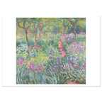 Tableau Le Jardin de l'artiste à Giverny — Claude Monet, tirage sans cadre | INKONAL