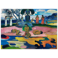 Tableau Le Jour du dieu — Paul Gauguin, tirage sans cadre | INKONAL