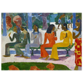 Tableau Le Marché — Paul Gauguin, tirage sans cadre | INKONAL