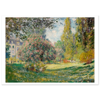 Tableau Le Parc Monceau — Claude Monet, tirage sans cadre | INKONAL