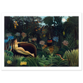 Tableau Le Rêve — Henri Rousseau, tirage sans cadre | INKONAL
