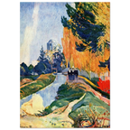 Tableau Les Alyscamps — Paul Gauguin, tirage sans cadre | INKONAL