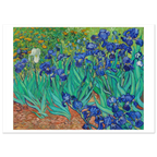 Tableau Les Iris — Vincent van Gogh, tirage sans cadre | INKONAL