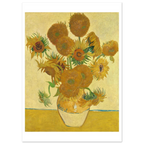 Tableau Les Tournesols — Vincent van Gogh, tirage sans cadre | INKONAL