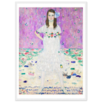 Tableau Mäda Primavesi — Gustav Klimt, tirage cadre blanc | INKONAL