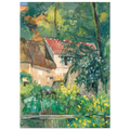 Tableau La Maison du pendu, Auvers-sur-Oise — Paul Cézanne, tirage sans cadre | INKONAL