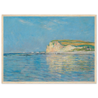 Tableau Marée basse à Pourville, près de Dieppe — Claude Monet, tirage cadre bois | INKONAL