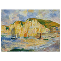 Tableau Mer et falaises — Pierre-Auguste Renoir, tirage sans cadre | INKONAL