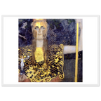 Tableau Pallas Athéna — Gustav Klimt, tirage encadré cadre blanc | INKONAL