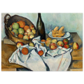 Tableau Le Panier de pommes — Paul Cézanne, tirage sans cadre | INKONAL