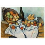 Tableau Le Panier de pommes — Paul Cézanne, tirage sans cadre | INKONAL