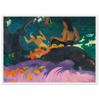 Tableau Près de la mer — Paul Gauguin, tirage cadre blanc | INKONAL
