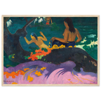 Tableau Près de la mer — Paul Gauguin, tirage cadre bois | INKONAL