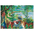Tableau Près du lac — Pierre-Auguste Renoir, tirage sans cadre | INKONAL