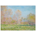 Tableau Printemps à Giverny — Claude Monet, tirage sans cadre | INKONAL