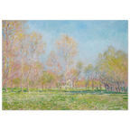 Tableau Printemps à Giverny — Claude Monet, tirage sans cadre | INKONAL