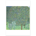 Tableau Rosiers sous les arbres — Gustav Klimt, tirage sans cadre | INKONAL