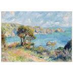 Tableau Vue de Guernesey — Pierre-Auguste Renoir, tirage sans cadre | INKONAL