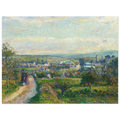 Tableau Vue de Saint-Ouen-l'Aumône — Camille Pissarro, tirage sans cadre | INKONAL