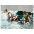 Tableau Undertow — Winslow Homer, tirage sans cadre | INKONAL
