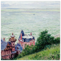 Tableau Villas à Trouville — Gustave Caillebotte, tirage sans cadre | INKONAL