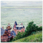 Tableau Villas à Trouville — Gustave Caillebotte, tirage sans cadre | INKONAL