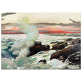 Tableau West Point, Prouts Neck — Winslow Homer, tirage sans cadre | INKONAL